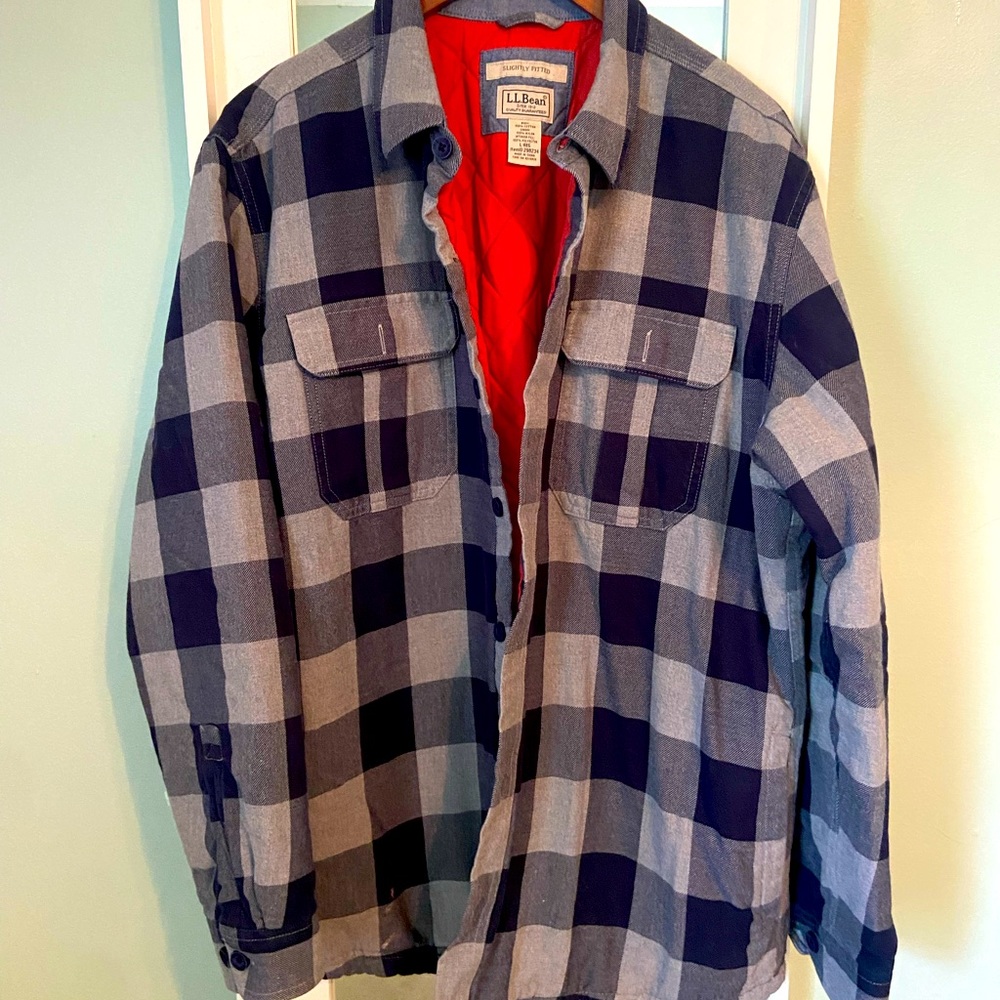 LL Bean insulated flannel